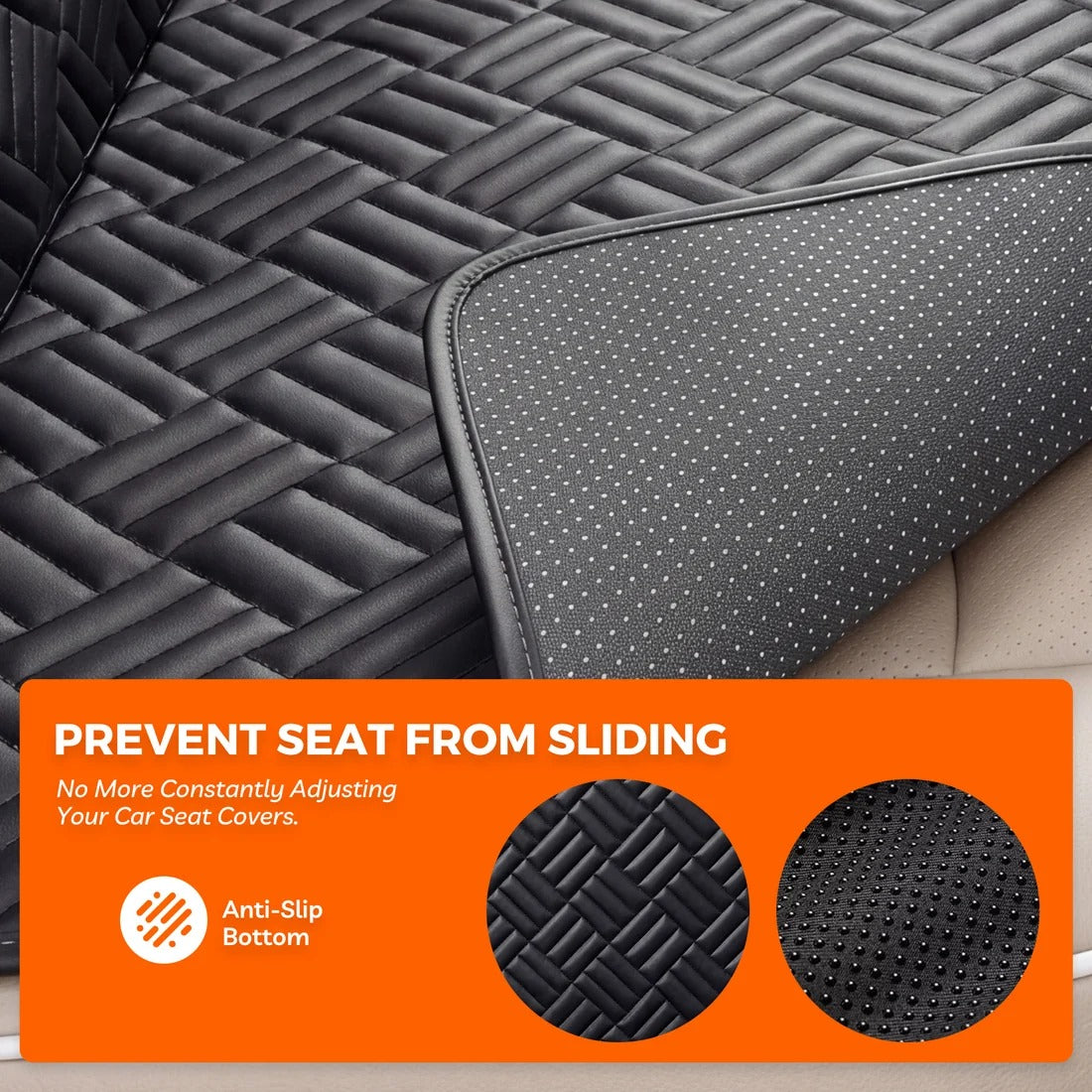 PawLow Hard Bottom Seat Cover